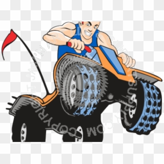 Tire Clipart Four Wheel - Cartoon, HD Png Download