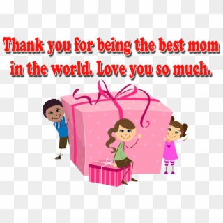 Happy Mother's Day Cartoon, HD Png Download