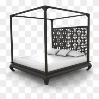 Mandarin Poster Bed With Headboard - Bed Frame, HD Png Download