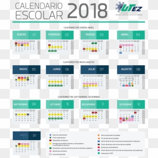 Calendario - Calendario Escolar Utez 2018, HD Png Download