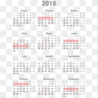 Calendario De Exámenes - 2019 Calendar Hong Kong, HD Png Download