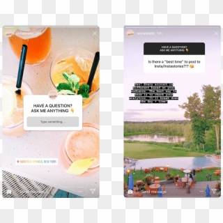 Social Static Instagram Question Sticker - Brochure, HD Png Download