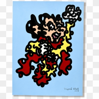 'wiggly Mighty Mouse' By Wizard Skull Moosey Art - Visual Arts, HD Png Download