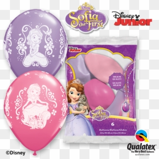 11 Sofia Disney Latex Balloons X 25 (650x650), Png - Princess Sophia Balloon Png, Transparent Png