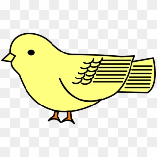 Yellow Cartoon Bird Png, Transparent Png