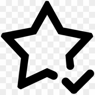 Png File - Star Icon Png Outline, Transparent Png