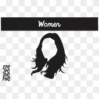 Women Silhouette Svg Vector Image Graphic By Arief - Vector Graphics, HD Png Download