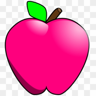 Pink Apple Clipart Png, Transparent Png