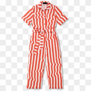 Vimma Uutta Jumpsuit Harri Crease Red White S L - Day Dress, HD Png Download