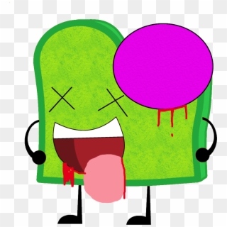 Toast As A Zombie Vector - Bouncy Ball Object Mayhem, HD Png Download