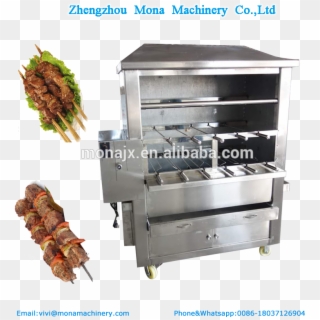 Barbecue Meat Roast Machine /brazilian Churrasco Machine - Shashlik, HD Png Download