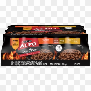 Alpo Chop House T-bone Steak & Rotisserie Chicken Flavor - Alpo Dog Food, HD Png Download