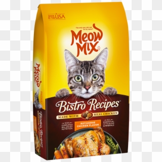 Meow Mix Bistro Recipes, HD Png Download