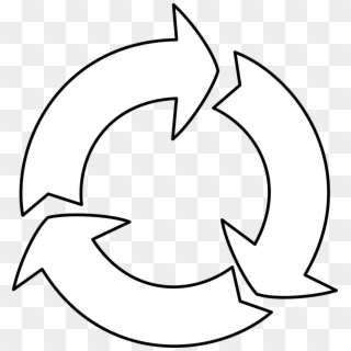 Vector - Recycle White Icon Png, Transparent Png