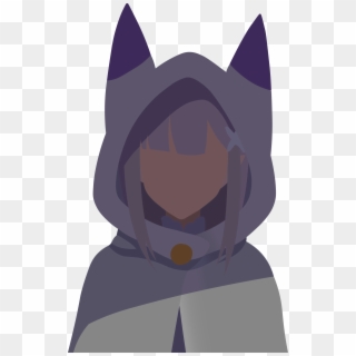 Made A Vector Of Emilia In Her Adorable Bunny Hood - Cartoon, HD Png Download