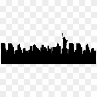 Dealing With 9/11 - Silhouette Transparent New York Skyline, HD Png Download