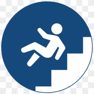 Slip And Fall Accidents - Sign, HD Png Download