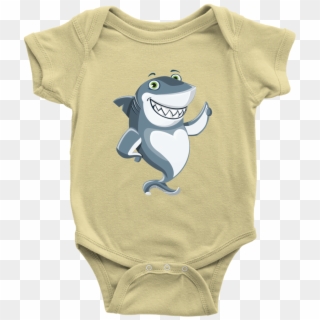 Load Image Into Gallery Viewer, Baby Shark Onesie - Infant Bodysuit, HD Png Download
