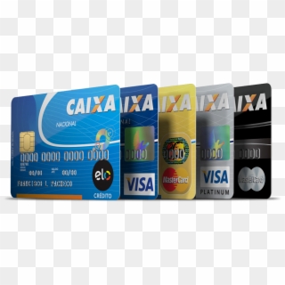 Cartão De Crédito Caixa Visa E Mastercard - Caixa, HD Png Download