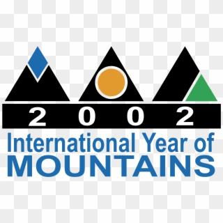 2002 International Year Of Mountains Logo Png Transparent - International Year Of Mountains, Png Download