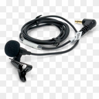 Mini Lapel Clip Microphone 39 Cord - Mic Clip On Png, Transparent Png