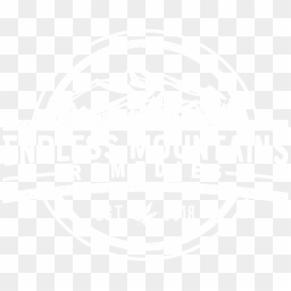 Endless Mountains-logo White - Label, HD Png Download