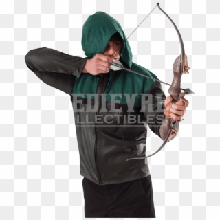 Adult Arrow Costume Bow And Arrow Set - Green Arrow Bow And Arrow Toy, HD Png Download
