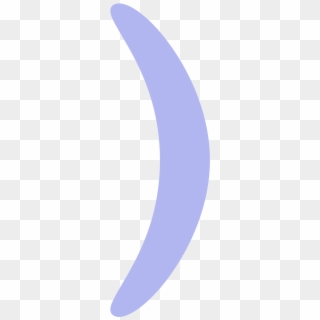 File - Right Parenthesis - Svg - Crescent, HD Png Download