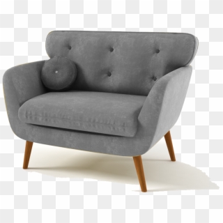 Resultado De Imagen De Sofa Retro - Retro Sofa Chair, HD Png Download