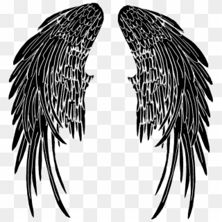 Wings Tattoo Png Pic - My Brother Is My Guardian Angel Quotes, Transparent Png