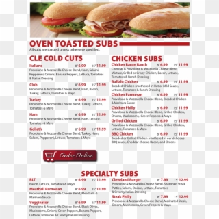 Subs1 - Fast Food, HD Png Download