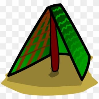 Triangle Clipart Tent - Cartoon Tents Transparent, HD Png Download