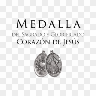 Medalla Del Sagrado Y Glorificado Corazón De Jesús - Locket, HD Png Download