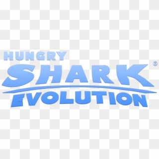 Hungry Shark Evolution Logo - Poster, HD Png Download