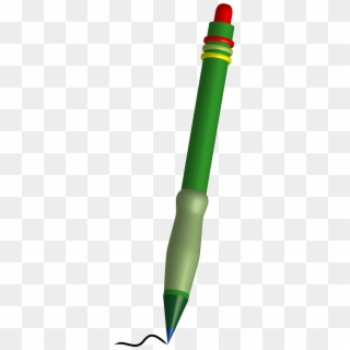 Scribble Pen Write - Animated Green Pen, HD Png Download