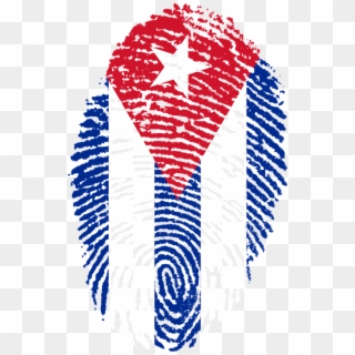 Cuba Png - Cuba Flag Fingerprint, Transparent Png