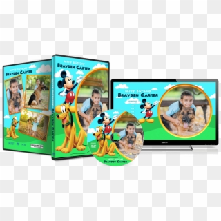 Mickey Mouse Dvd Cover - Mickey Mouse, HD Png Download