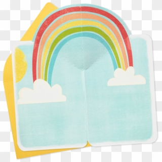 25 Mini Rainbow Pop Up Blank - Arch, HD Png Download