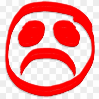 Sad Face Symbol, HD Png Download