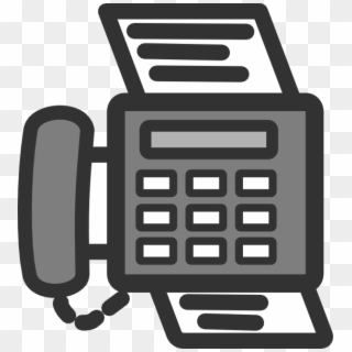 Fax Vector Telephone - Fax Clipart, HD Png Download