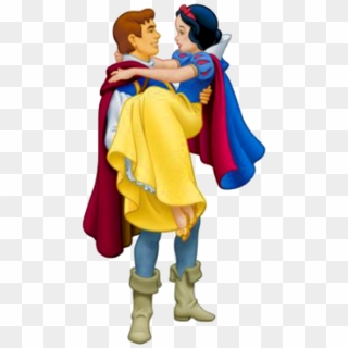 Snow White, Prince, And Dwarfs Clipart - Princess Snow White And Prince Charming, HD Png Download