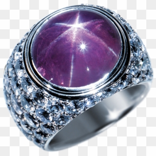 Purple Moon - Pre-engagement Ring, HD Png Download