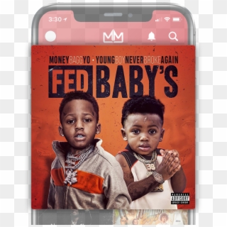 Gif / Motion Artwork Design - Moneybagg Yo Fed Baby's, HD Png Download
