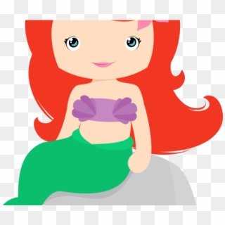 Baby Clipart Little Mermaid, HD Png Download