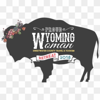 Proud Wyoming Woman Retreat Logo - Illustration, HD Png Download