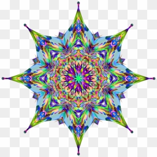 This Free Icons Png Design Of Vibrant Mandala 2 - Fractal Art, Transparent Png