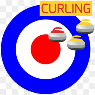 Curling Ice Icon Olympics Poster Sport Sports - Olympic Curling Clipart, HD Png Download