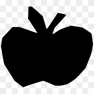 Apple Computer Icons - Black And White Cute Apple Clipart, HD Png Download