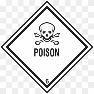 Danger Gas Information Warning Poison Dangerous - Adr 6.1, HD Png Download