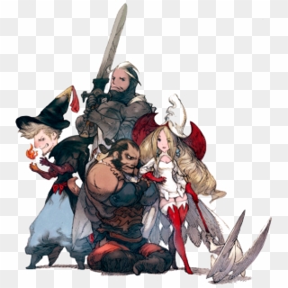 Dare To Risk Everything In Battle - Bravely Default Characters, HD Png Download